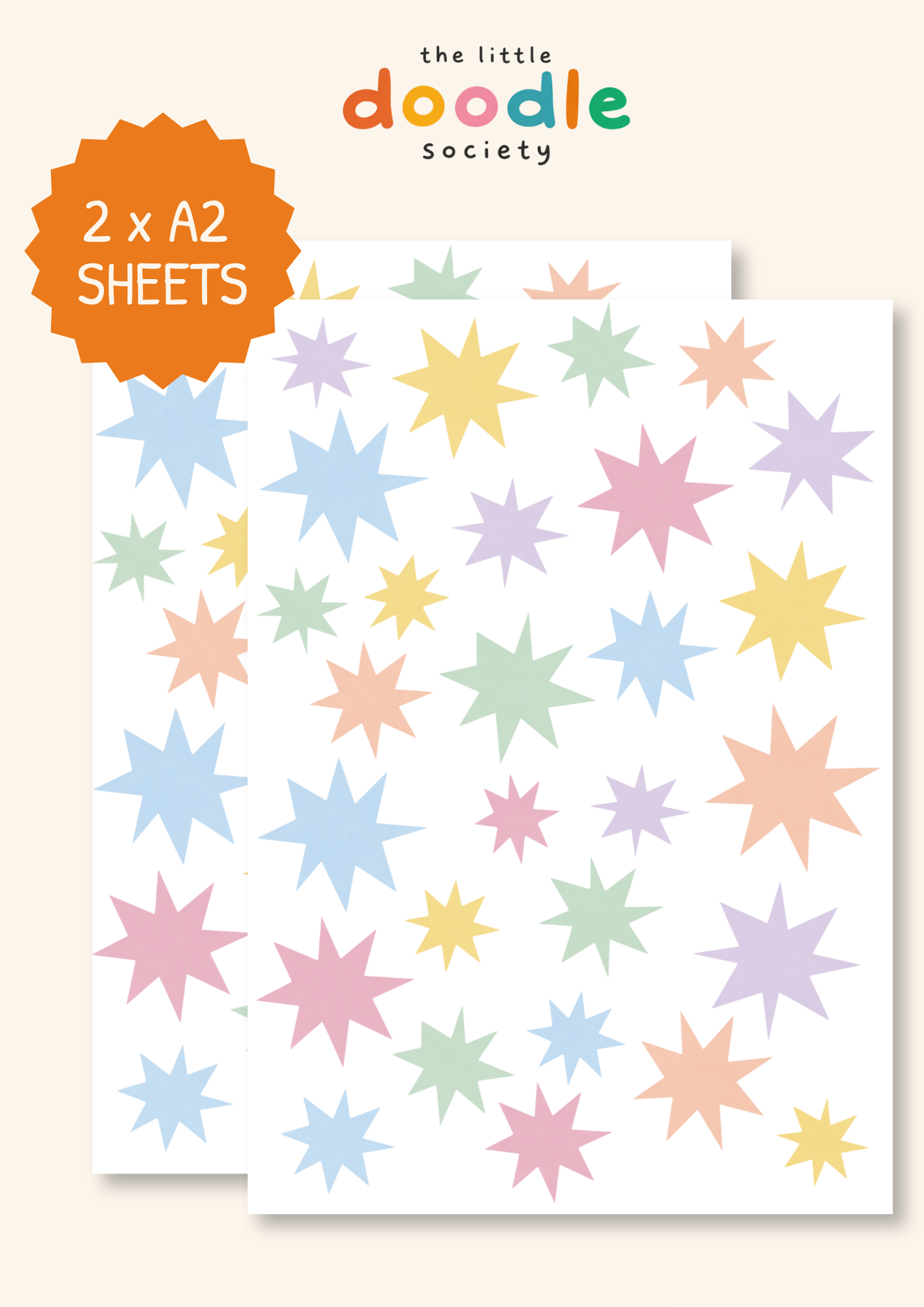 Pastel Stars