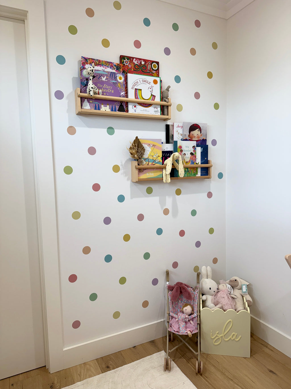 Pastel Polka Dots